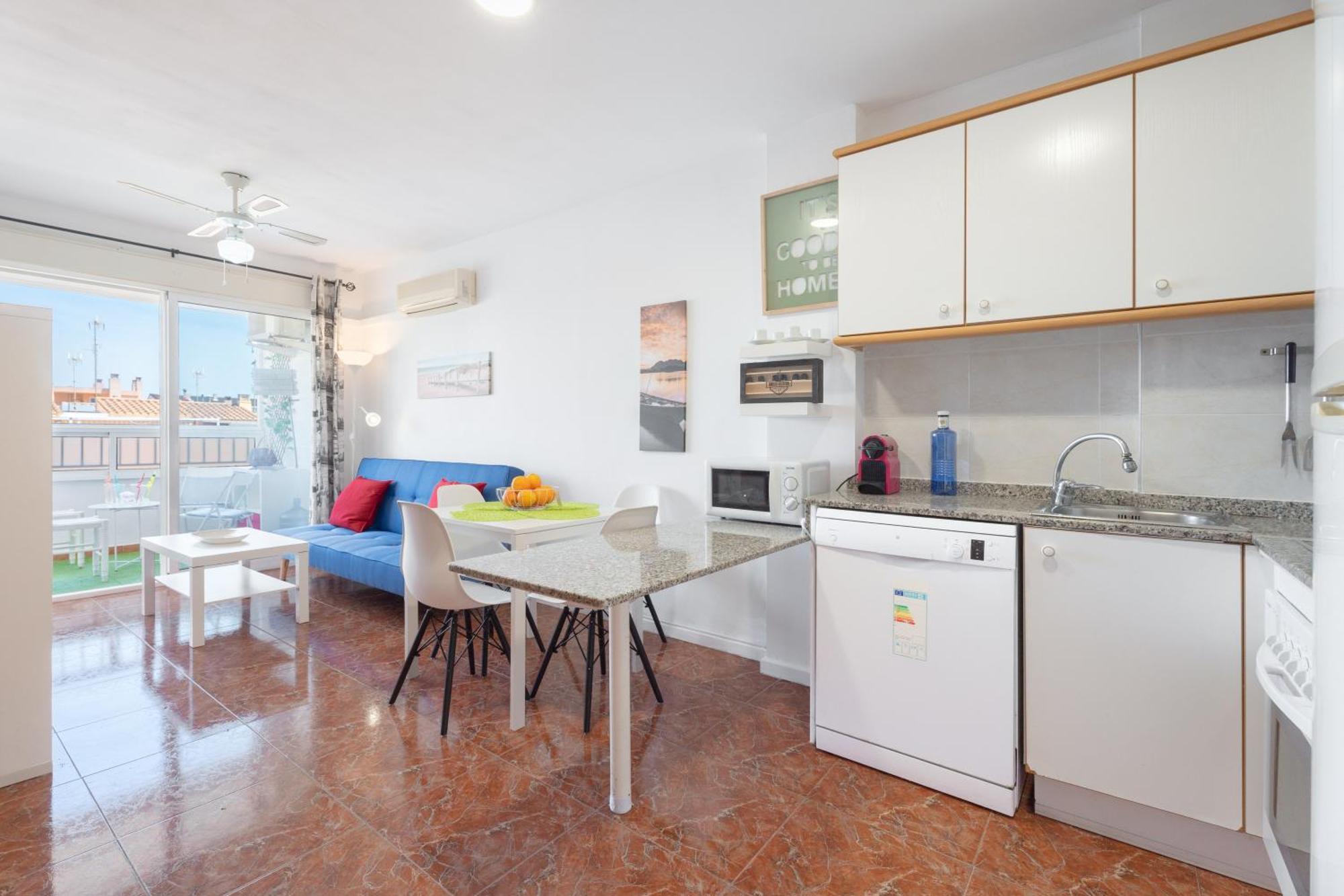Apartamento Playa Canet Канет-де-Беренгер Экстерьер фото